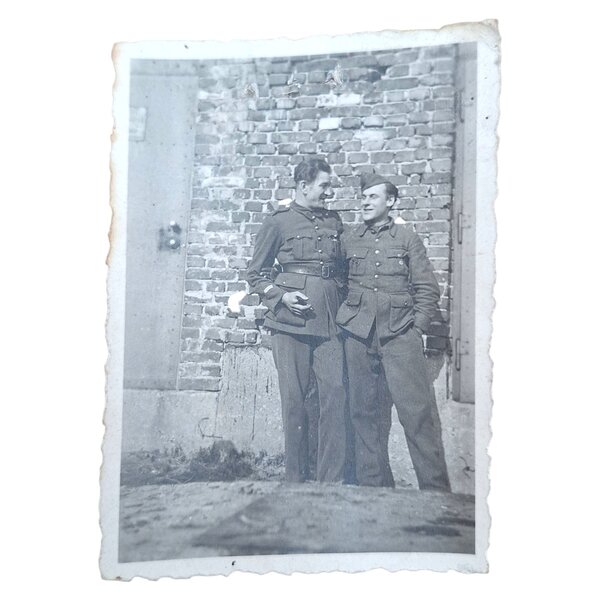 Photos de deux soldats belges ABBL en Stalag