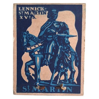 Boîte d’allumettes – Secours d’Hiver belge WW2