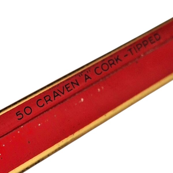 Boîte de cigarettes anglaise Craven A