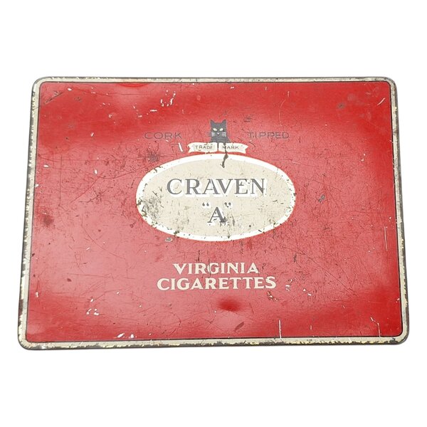 WW2 Boite de Cigarettes Anglaise Craven A