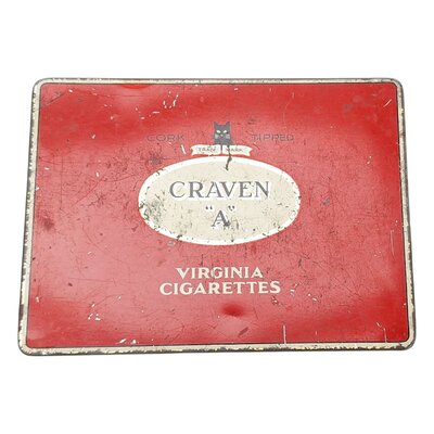 WW2 Boite de Cigarettes Anglaise Craven A