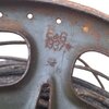 Rouleau bobine de câble allemand WW2