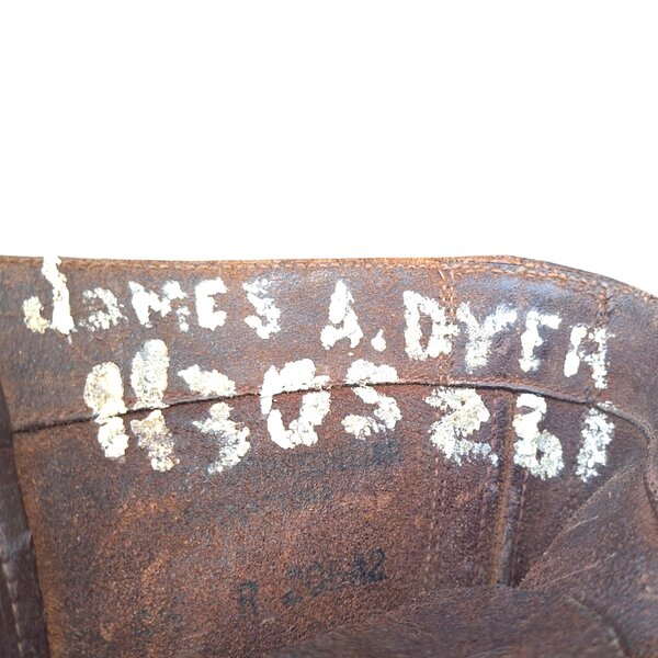 WW2 Bottes US Army nominatives