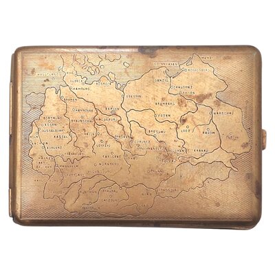 Étui à cigarettes de l’occupation de l’Allemagne