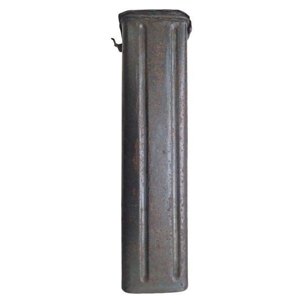 Boîte à café allemande émaillée bleue WW2