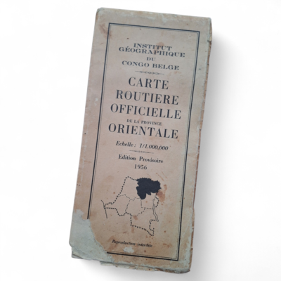 Carte du Congo Belge