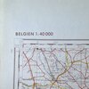 Carte Allemande CHARLEROI 1941 WW2