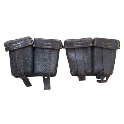 Paire de cartouchières allemandes 98K WW2