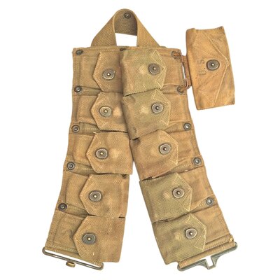 Ceinturon US Garand daté 1944