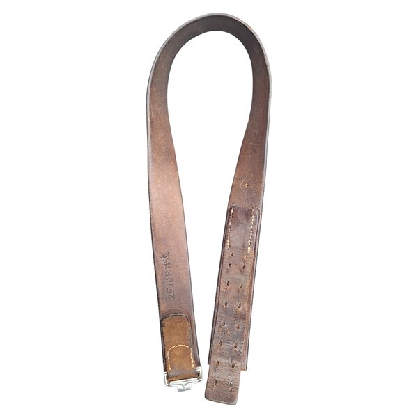 WW2 Ceinturon allemand en cuir Régimenté