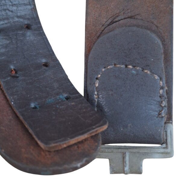 Ceinturon cuir Allemand WW2