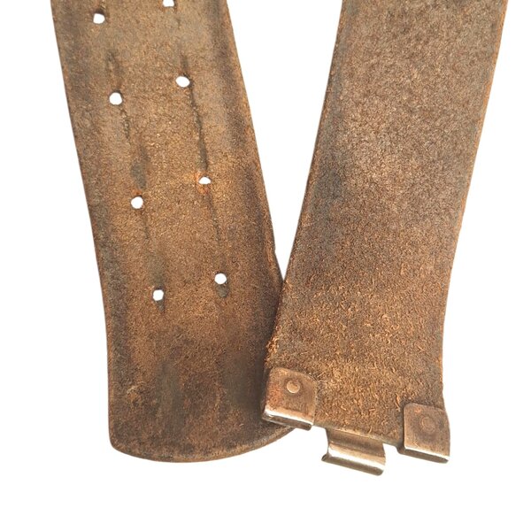 Ceinturon allemand en cuir WW2