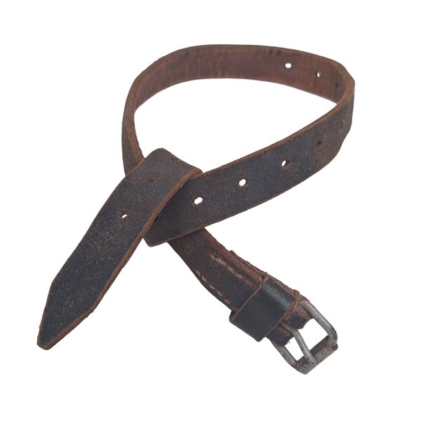Sangle allemande en cuir WW2 