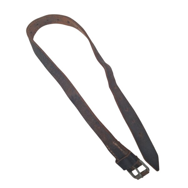 Sangle allemande en cuir WW2 
