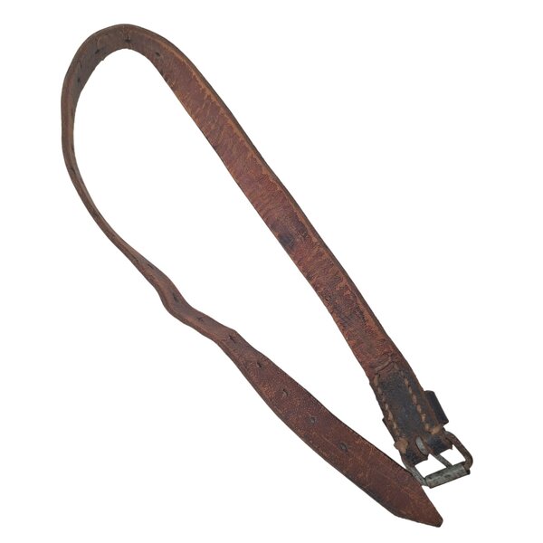 Sangle allemande en cuir WW2 