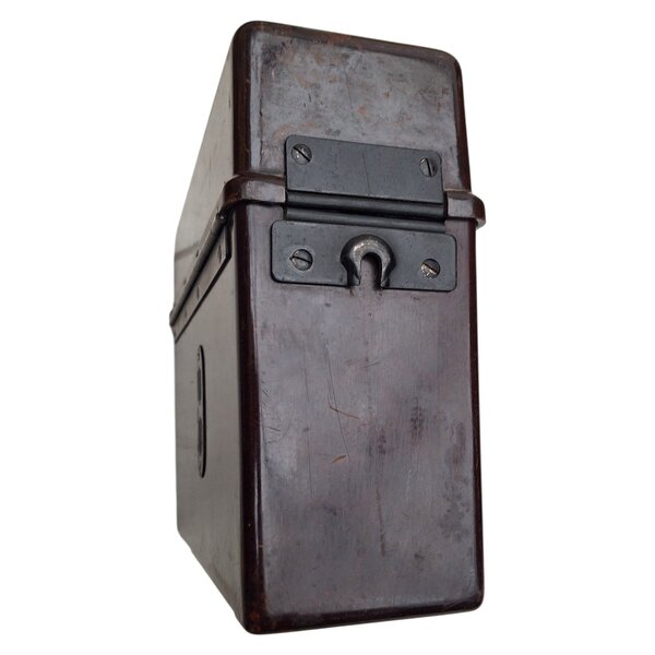 Téléphone allemand F33 en bakélite – Daté 1944  Équipement de communication Wehrmacht WWII