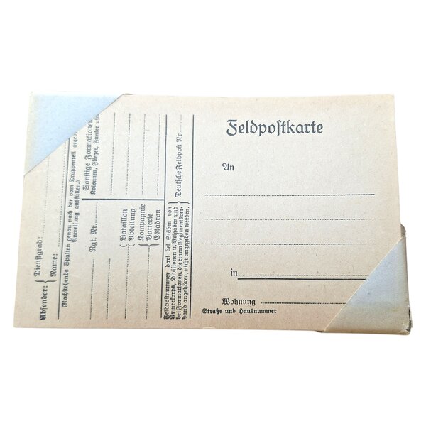 Lot de Cartes Feldpost allemande WW2