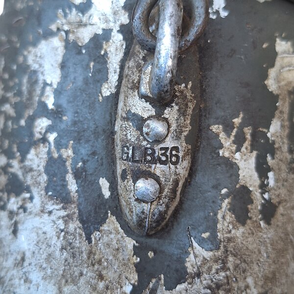 Gamelle allemande bleue WW2