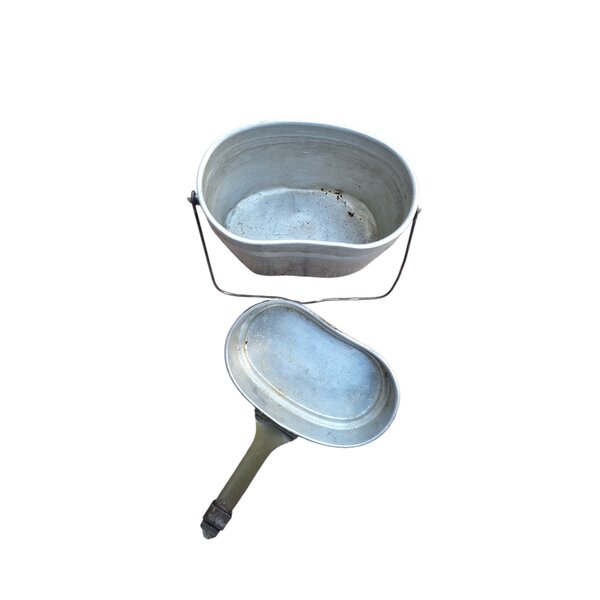 Gamelle allemande en aluminium
