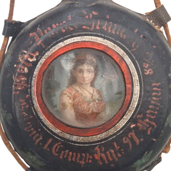 Gourde de réserviste allemand WW1