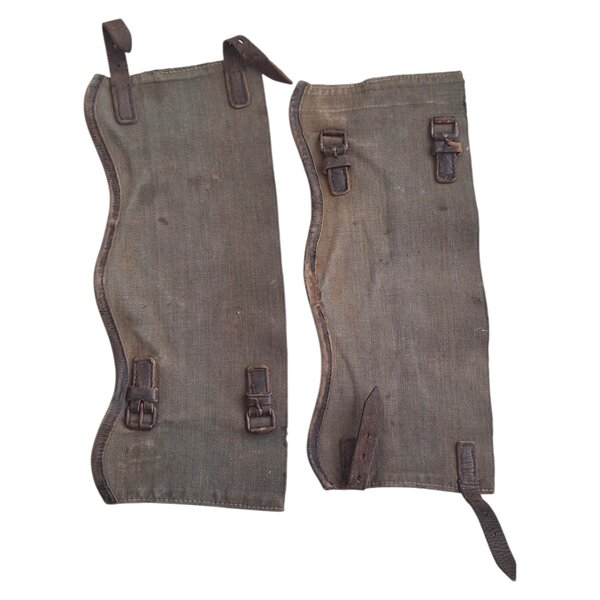 Paire de guêtrons allemands WW2