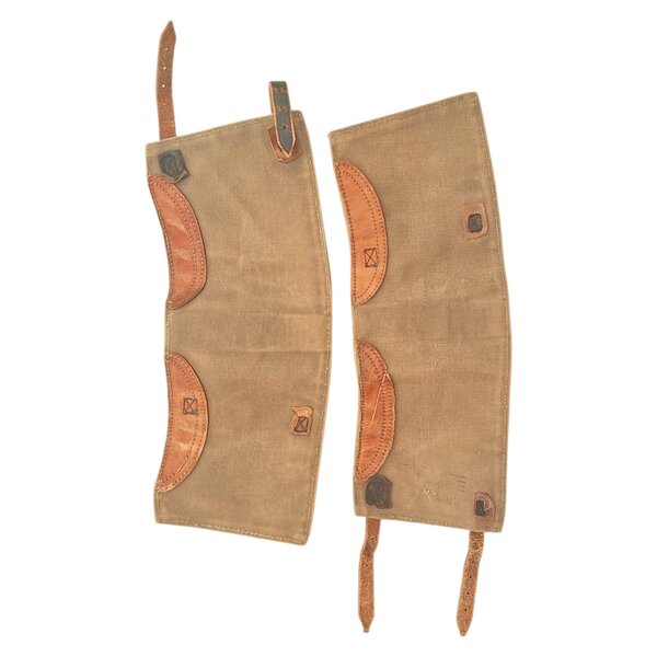 Paire de guêtrons allemands WW2