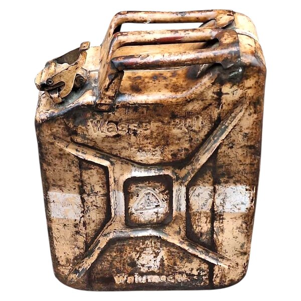 Jerrycan Wasser allemand sable WW2