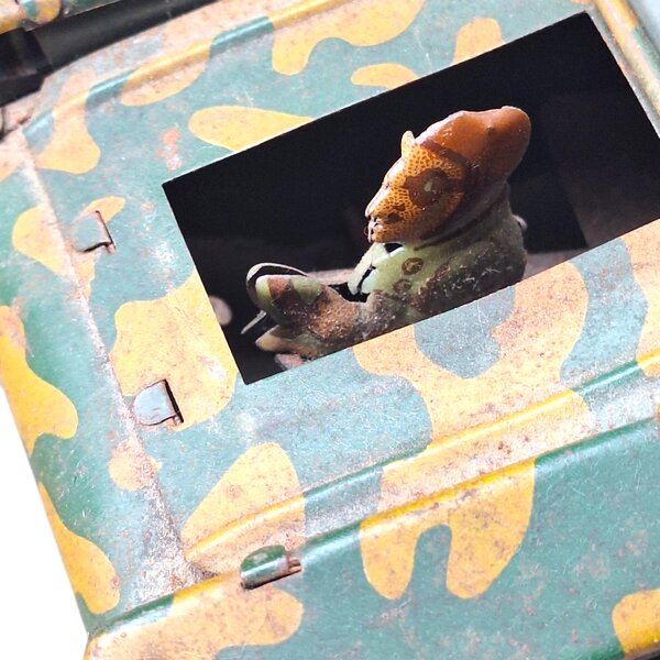 Old Camouflaged Toy