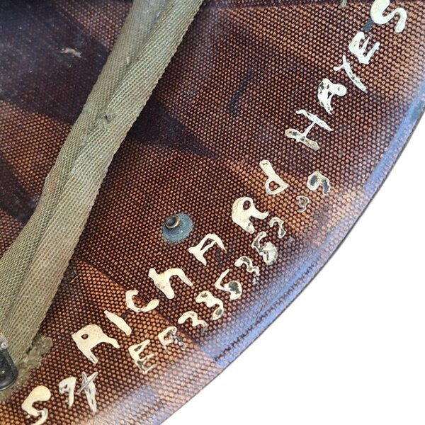 US WW2 Helmet Liner – Named