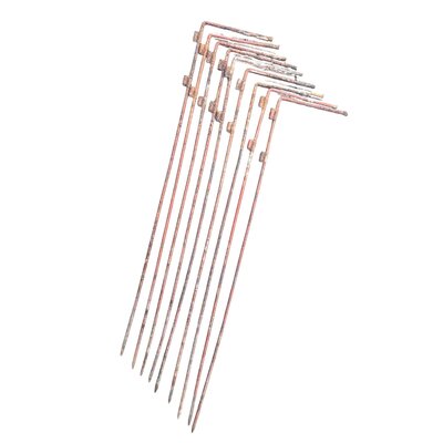 Lot de piquets anti mine allemand WW2