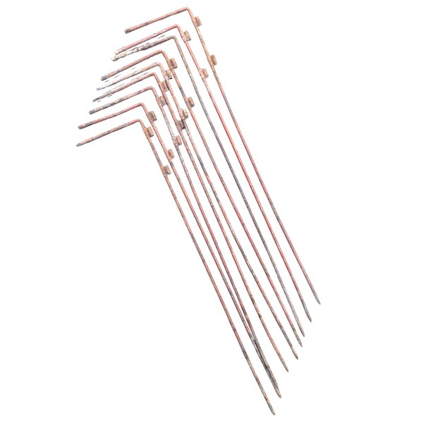 Lot de piquets anti mine allemand WW2