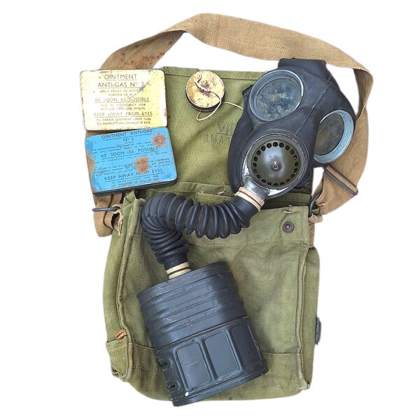 Masque Anti-Gaz Anglais WW2