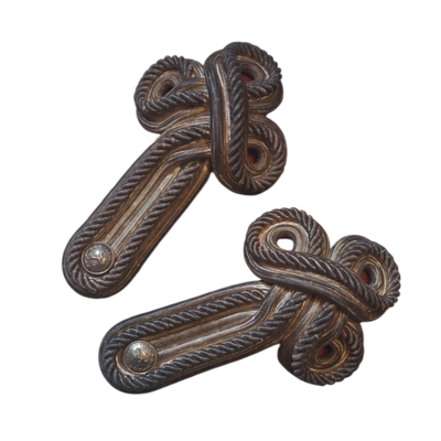 Paire d'épaulettes Garde Civique Belge