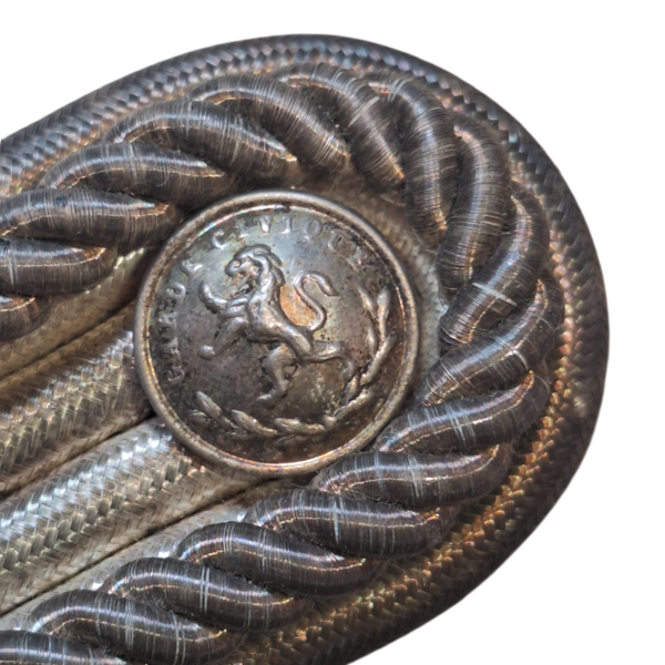 Paire d'épaulettes Garde Civique Belge