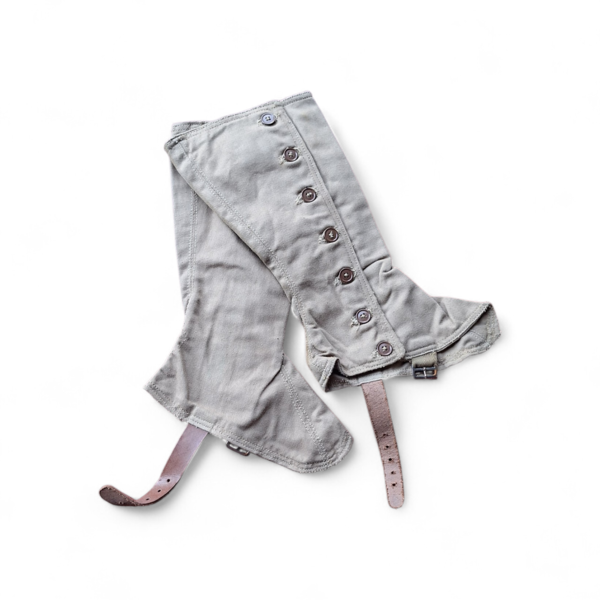 Paire de guêtre anglaise 1945