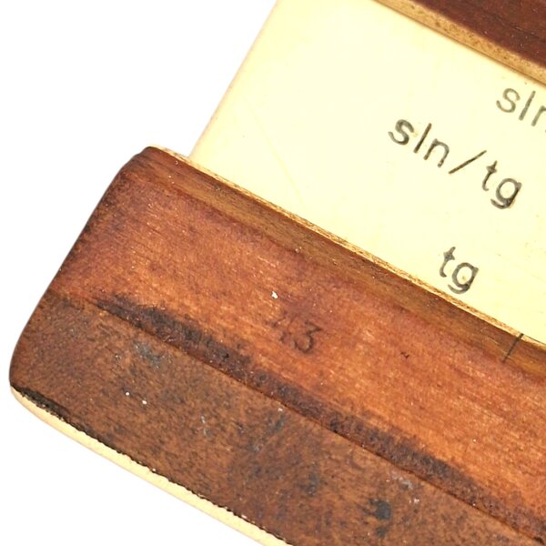 Règle à calcul de tir allemande 1943 WW2