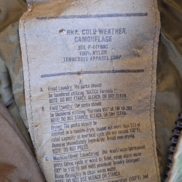 Waterproof Parka Woodland