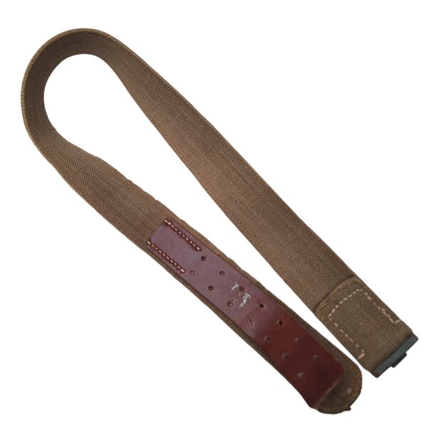 Ceinturon allemand en web foncé – Taille 95, RBNr 0/0675/0122  Équipement Wehrmacht WWII