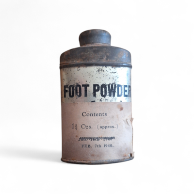 Foot Powder Anglais