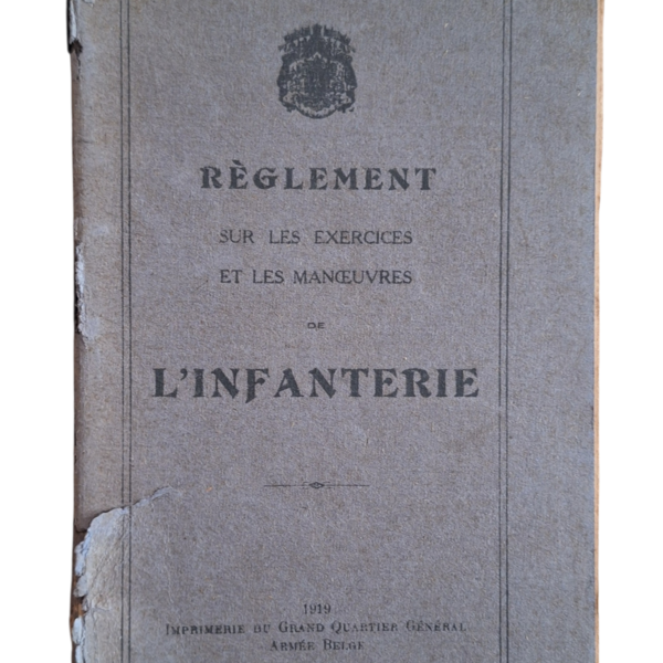Règlement Infanterie Armée Belge