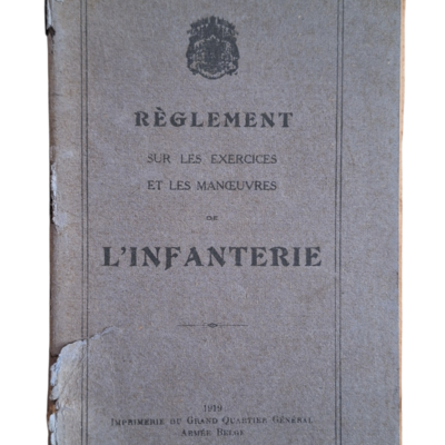 Règlement Infanterie Armée Belge
